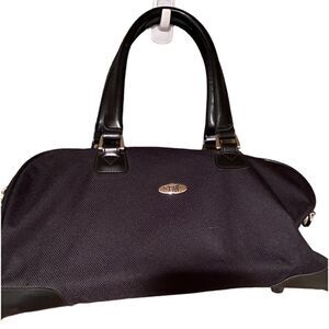 Diane Von Furstenberg Black Duffle Bag